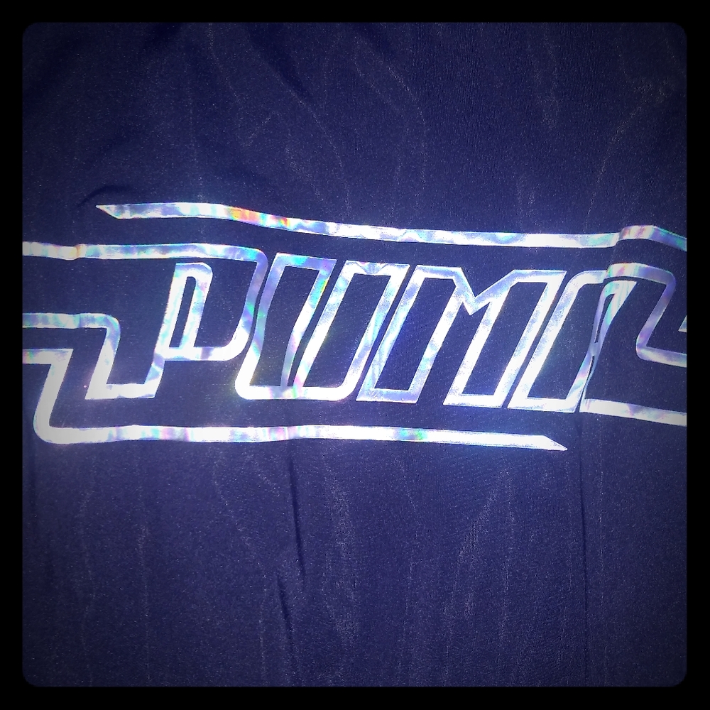 Puma cropped loose top black Puma M